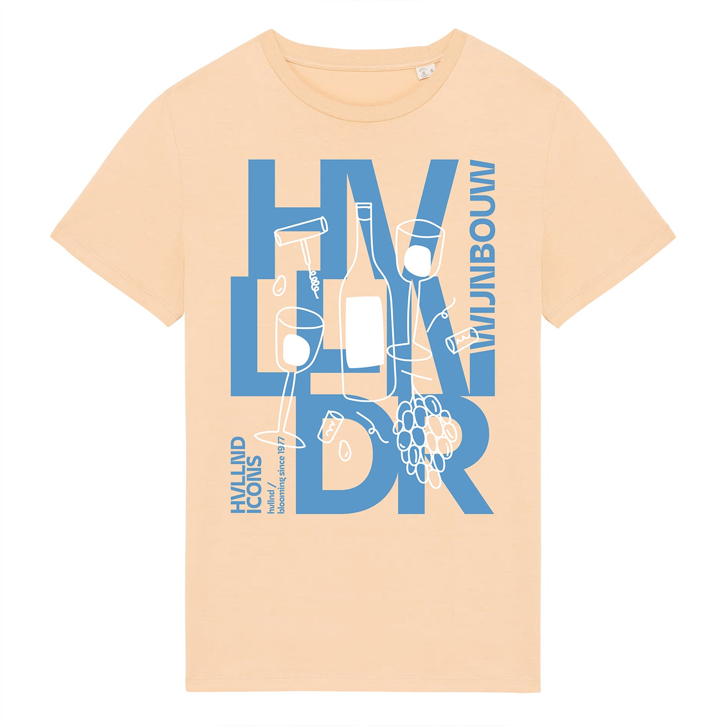 Icon t-shirt / Wijndomeinen / 6 kleuren