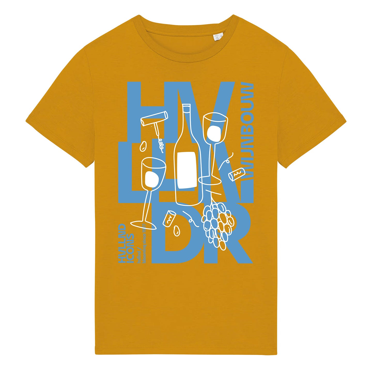 Icon t-shirt / Wijndomeinen / 6 kleuren