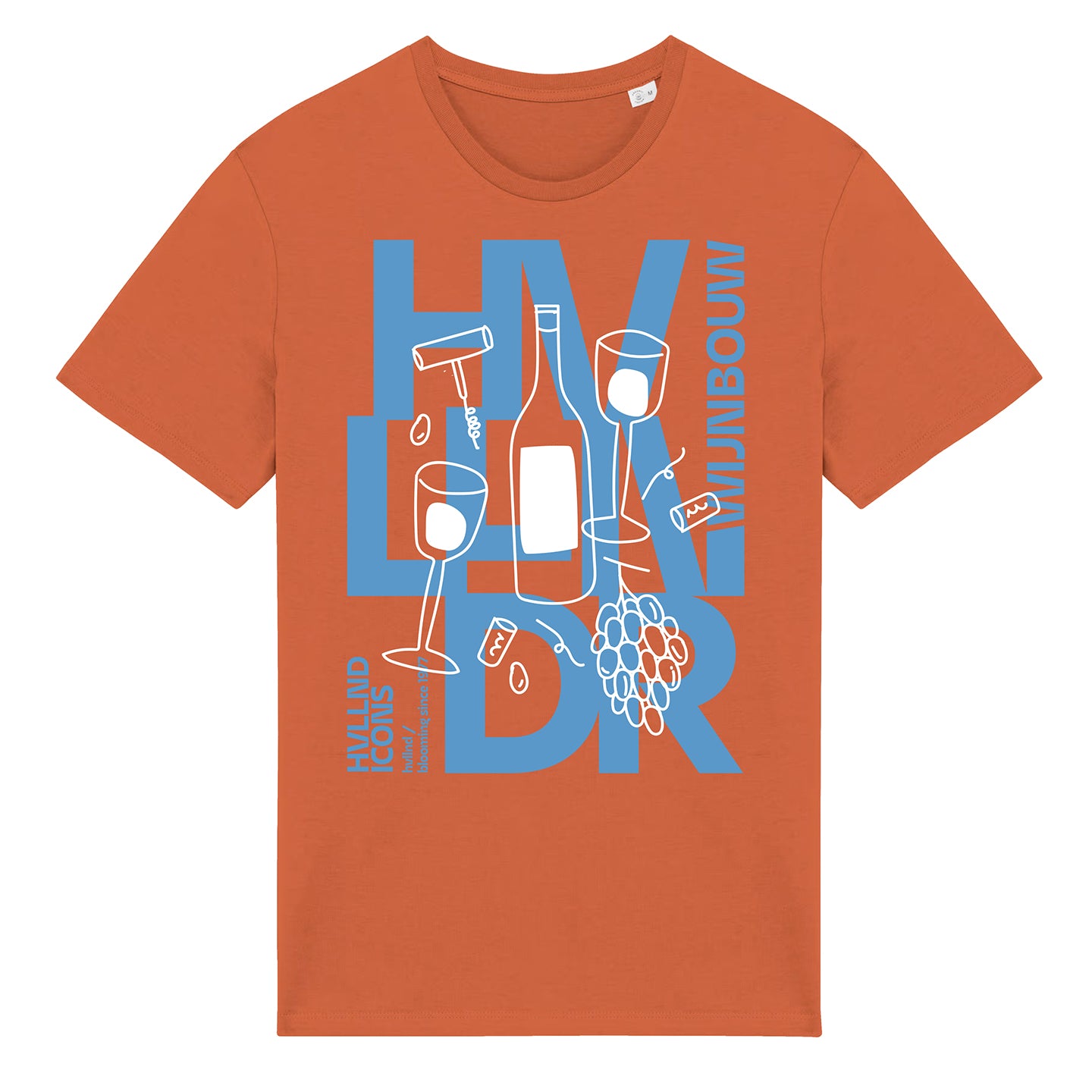 Icon t-shirt / Wijndomeinen / 6 kleuren