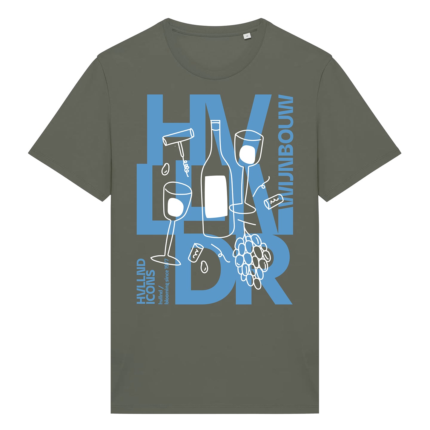 Icon t-shirt / Wijndomeinen / 6 kleuren