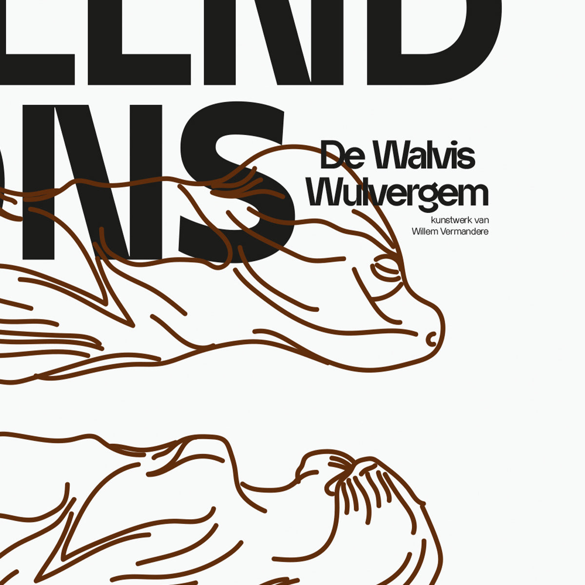 Print in kader / De Walvis Wulvergem
