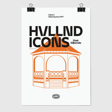 De Kiosk (Wijtschate) op A2 print