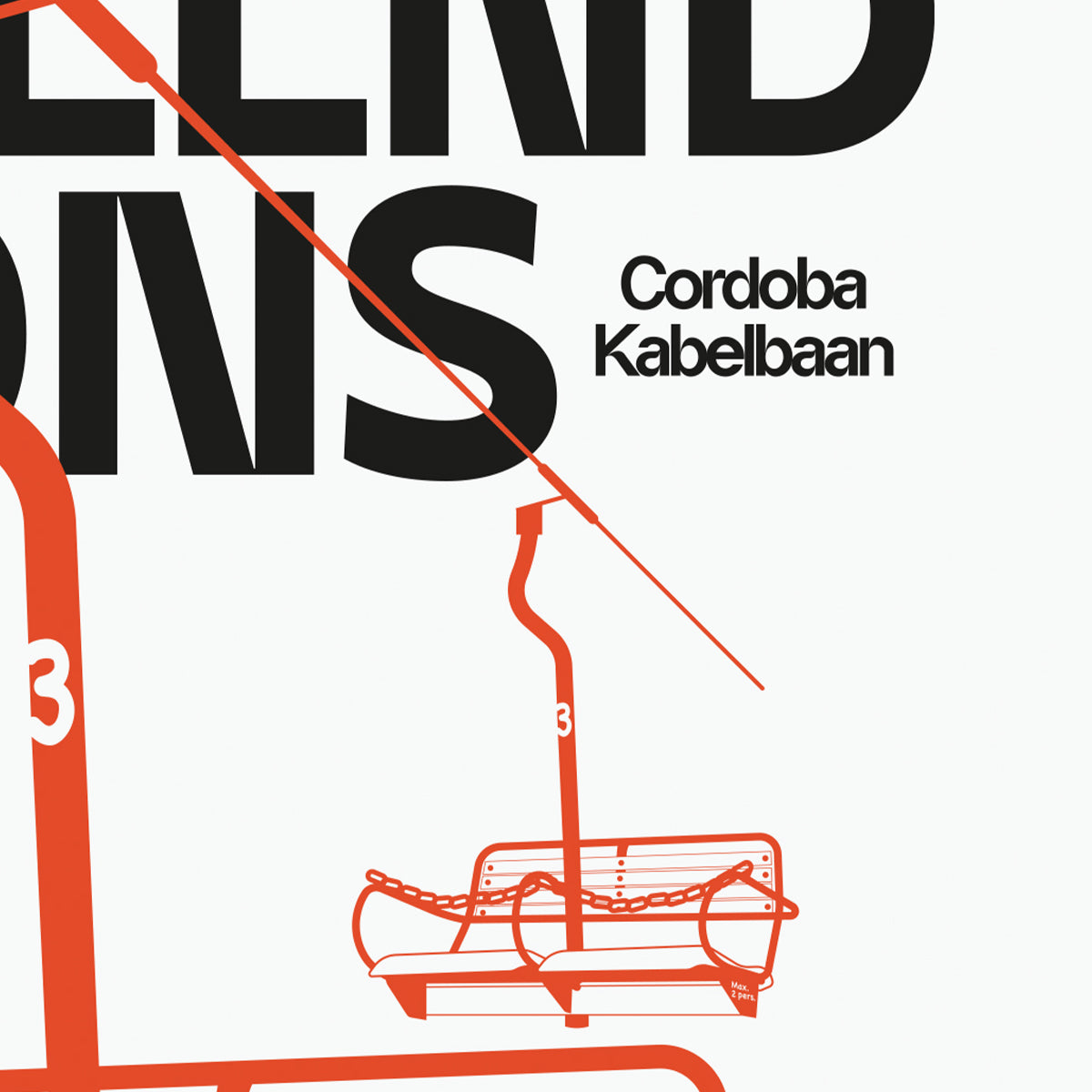 CORDOBA KABELBAAN A2 print